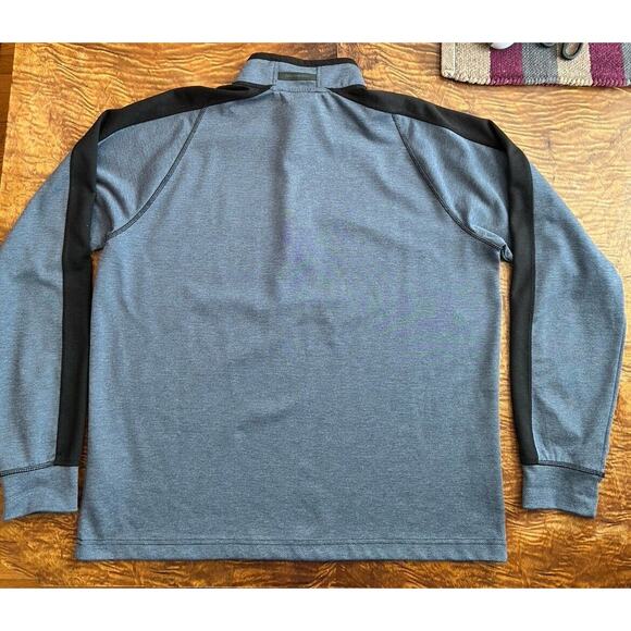 Hawke & Co 1/4 Zip Pro Flex Pro Fusion Blue Pullover Jacket Men’s Size XL EUC - Picture 2 of 7